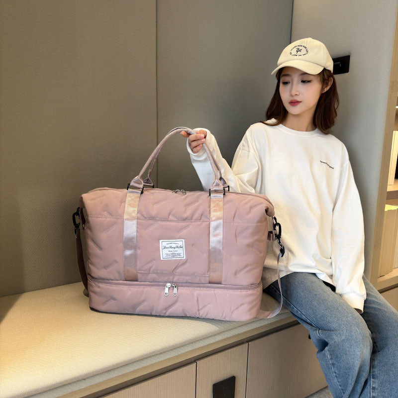 High-Capacity Fitness Bag with Dry-Wet Separation | Gym Duffel Bag | Sarah Express