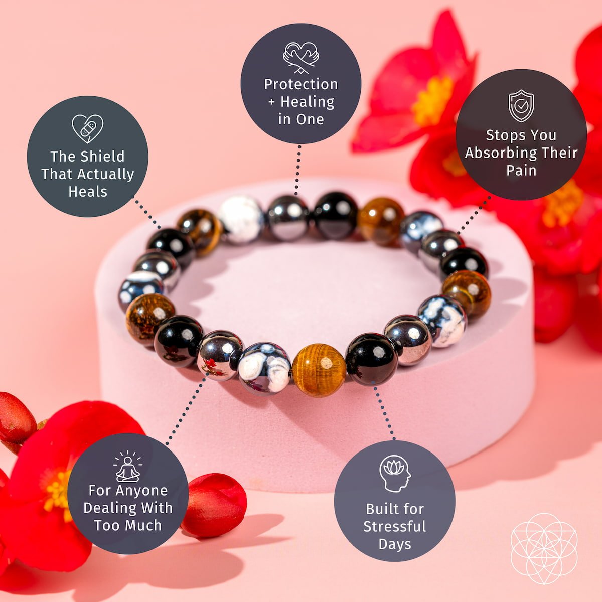 The Triple Protection & Healing Bracelet